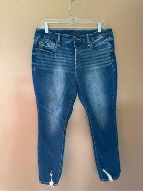 Buckle Black Skinny Ankle Jean Fit No. 53